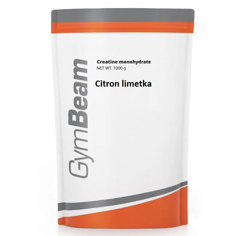 GymBeam kreatin monohydrát citron limetka 1000g Super Cena