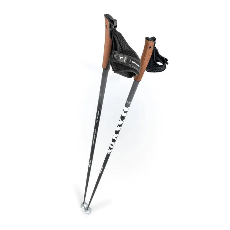 Haakon Master 2.0 karbonové hole - vycvakávací poutka black 147,5cm Bezpečná Platba