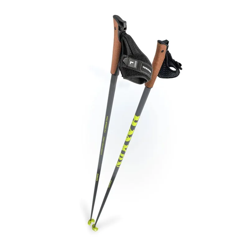 Objednat Nyní Haakon Pro Speed karbonové hole - vycvakávací poutka black 160cm
