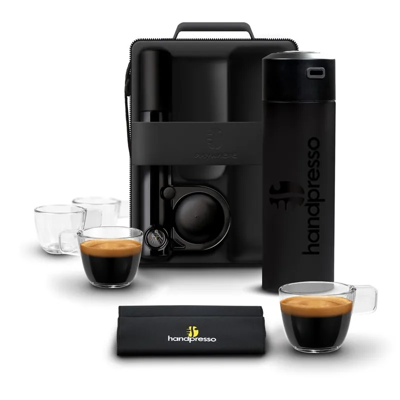 Handpresso Outdoor SET Hybrid Black Omezená Nabídka