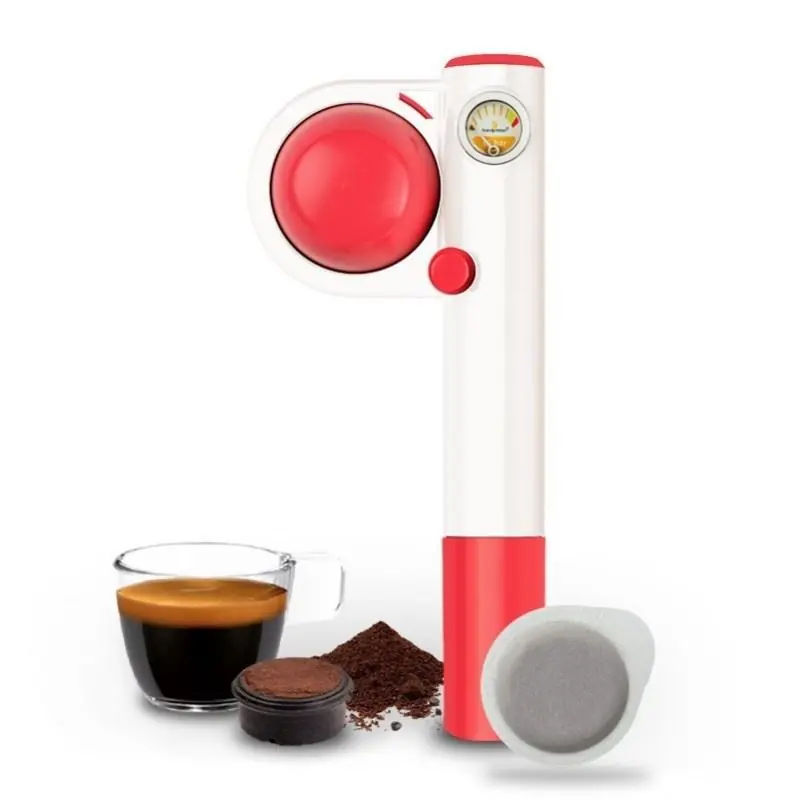 Jen Po Omezenou Doba Handpresso Pump Pop kávovar pink