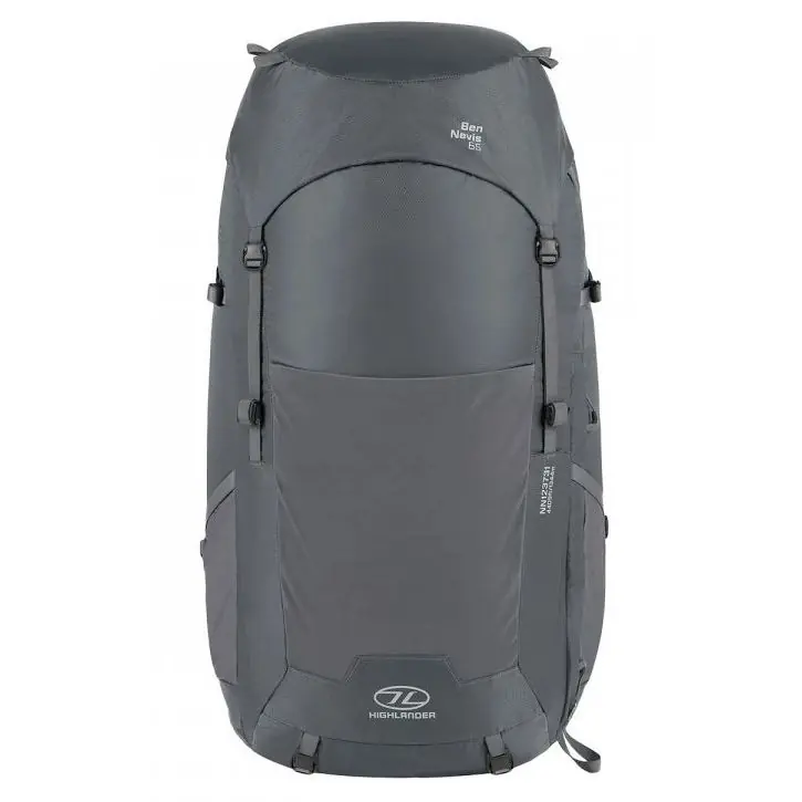 Zlevněný Highlander Ben Nevis 65L šedá