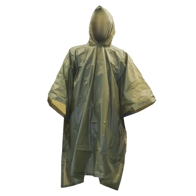 Aktuální Highlander Pončo PVC olivové