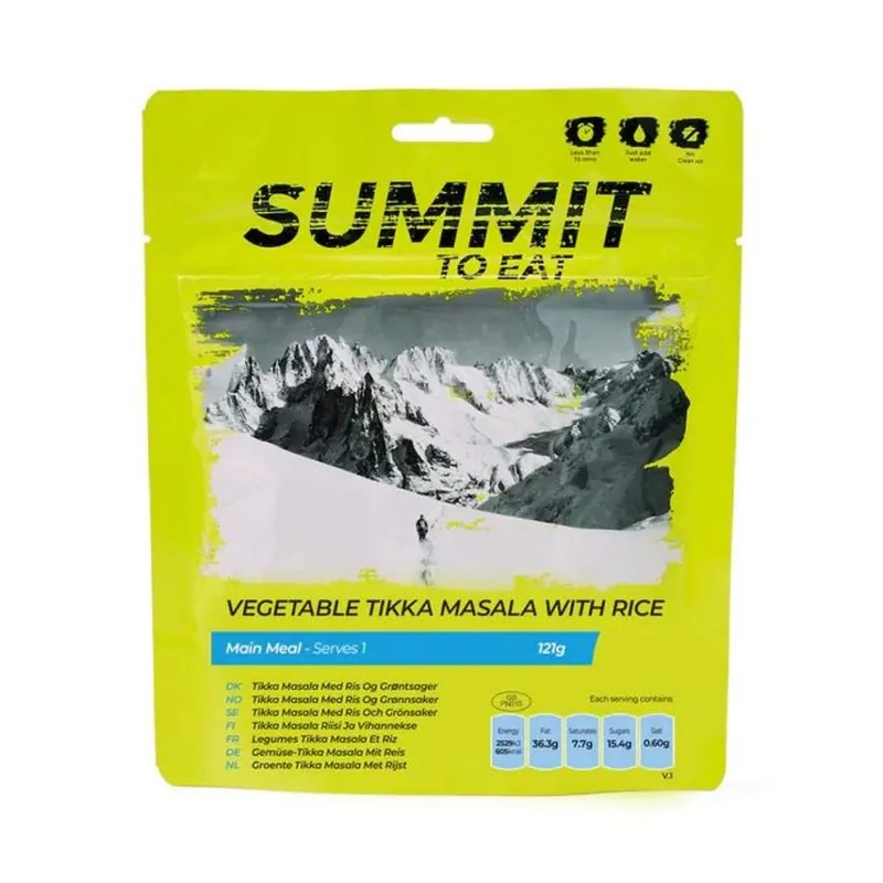 Summit To Eat Tikka Masala s rýží a zeleninou 1 porce Sleva