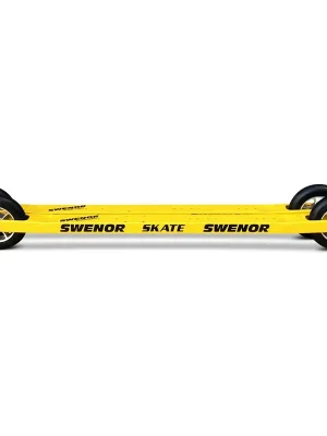 Swenor Skate Long kolečkové lyže žlutá Finální Výprodej