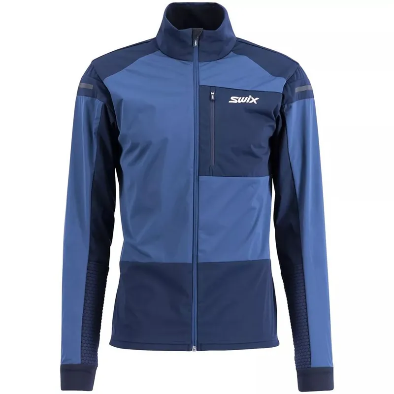 Expresní Doručení Swix Dynamic Jacket pánská bunda lake blue/dark navy XXL