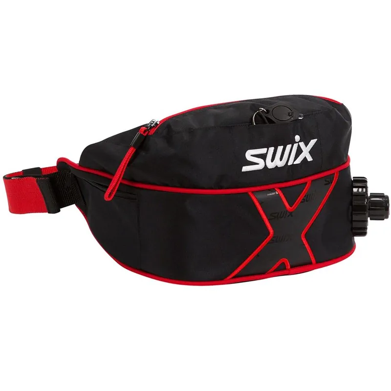 Swix Insulated drink Junior ledvinka na běžky černo/červená Pouze Dnes