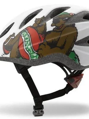 Cyklistická helma Giro Rascal Jr white bear Omezená Nabídka