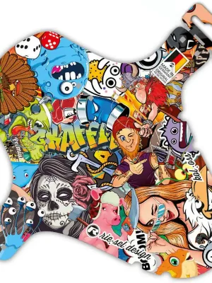 Riesel design kol oss stickerbomb blatník přední Must-Have