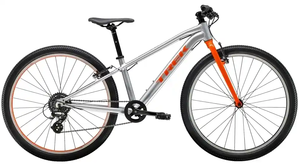 Časově Omezené Dětské kolo Trek Wahoo 26" silver/orange - Půjčovna