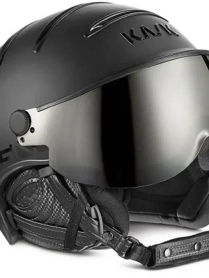 Autentický Lyžařská helma se štítem Kask Class Shadow black