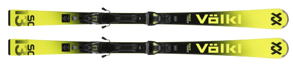 Sjezdové lyže Volkl Racetiger SC yellow + Vmotion 10 Oblíbený