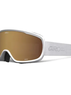 Lyžařské brýle Giro Moxie W White Stacked - Amber Gold/Yellow + zorník S1 Novinka