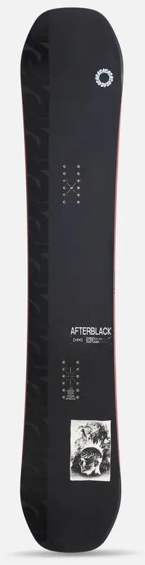 Snowboard K2 Afterblack black Levný