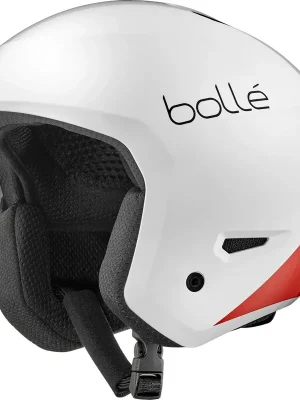 Lyžařská helma Bollé Medalist Youth White Black Red Shiny Cenová Bomba