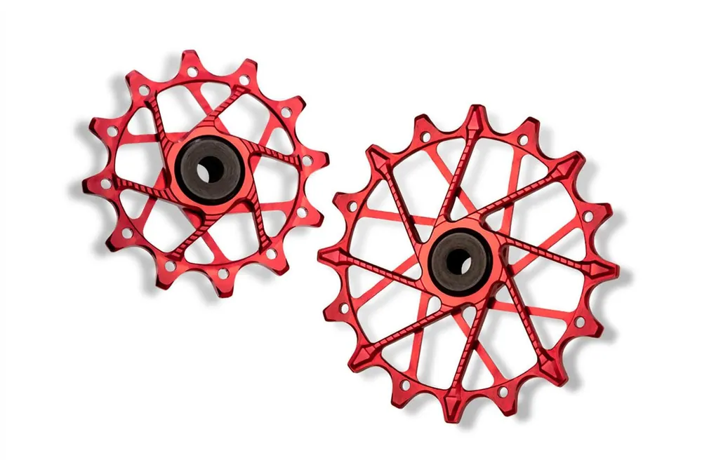 Nízká Cena Kladky Garbaruk Sram 12+16zubů 11/12 speed red