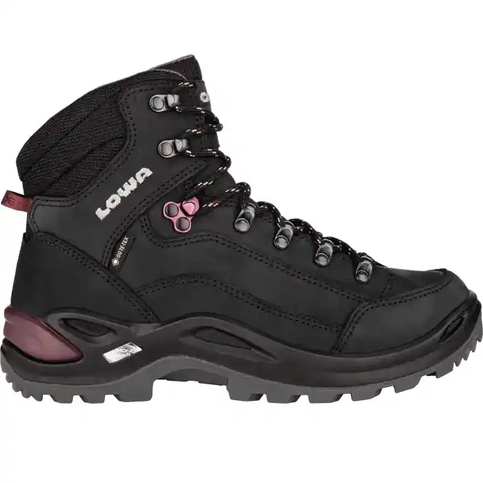 Odeslání Ihned boty LOWA Renegade GTX Mid Ws Black/Prune - Velikost obuvi UK 7