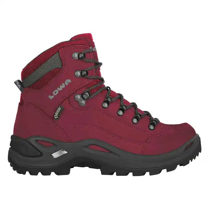 boty LOWA Renegade GTX Mid Ws Chili - Velikost obuvi UK 4 Oblíbený