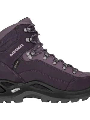 boty LOWA Renegade GTX Mid Ws Prune/Mauve - Velikost obuvi UK 4.5 Cenový Hit