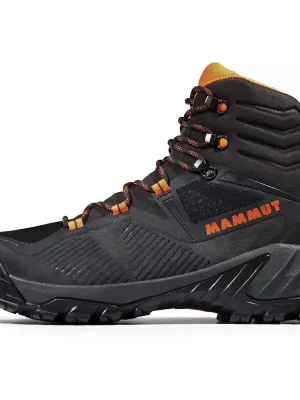 Super Cena boty MAMMUT SAPUEN HIGH GTX Men Black-Dark Radiant - Velikost obuvi UK 9.5