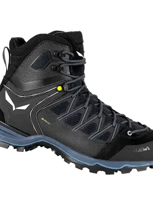boty SALEWA MS MTN TRAINER LITE MID GTX Black/Black - Velikost obuvi UK 8.5 Dokud Zásoby Vydrží