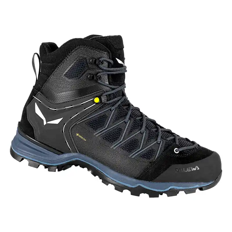 boty SALEWA MS MTN TRAINER LITE MID GTX Black/Black - Velikost obuvi UK 8.5 Dokud Zásoby Vydrží