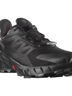 Přímo Od Výrobce boty SALOMON Supercross 4 GTX Black/Black/Black - Velikost obuvi UK 11