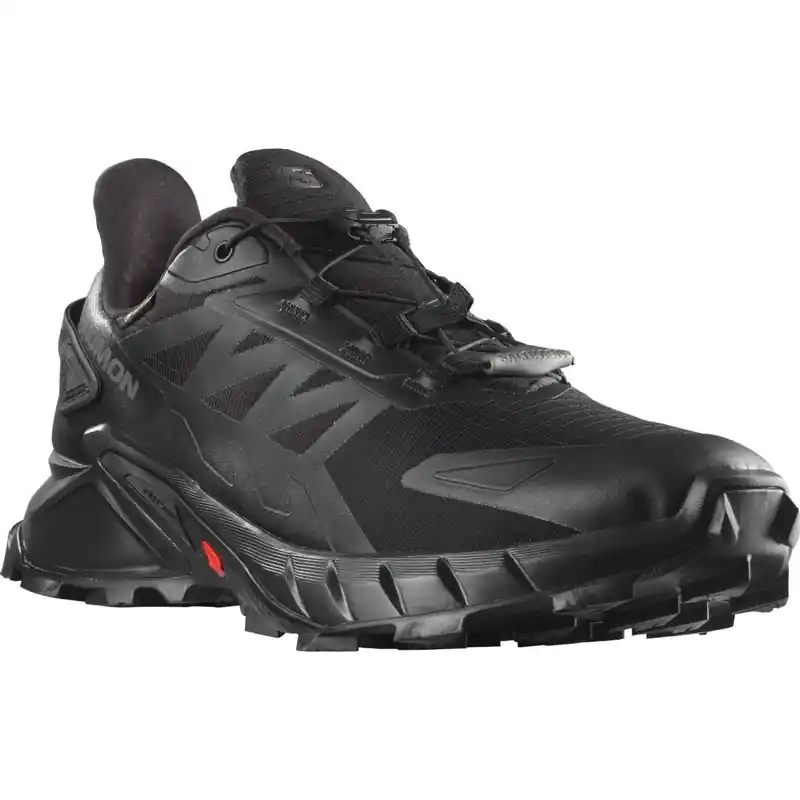 Přímo Od Výrobce boty SALOMON Supercross 4 GTX Black/Black/Black - Velikost obuvi UK 11