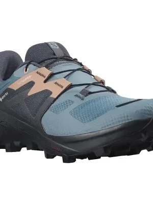 Dokud Zásoby Vydrží boty SALOMON WILDCROSS 2 W GTX Bluestone/Ebony/Sirocco - Velikost obuvi UK 4