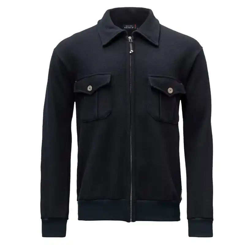 Cenová Bomba svetr DEVOLD BLAATROIE JACKET Man Deep Marine XL