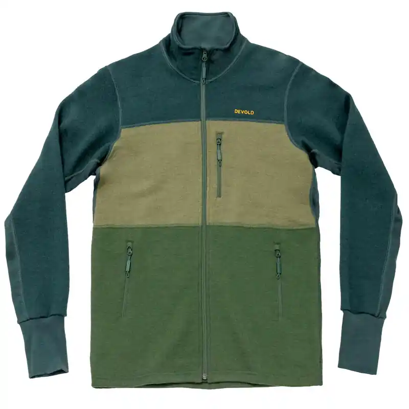 bunda DEVOLD THERMO WOOL JKT Man Forest/Lichen/Woods - Velikost oblečení XL Nová Kolekce