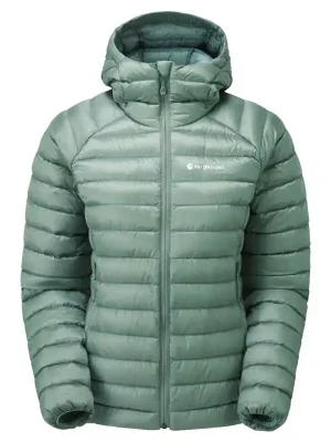 bunda MONTANE Womens Anti-Freeze Hoodie Jacket Pale Sage - Velikost oblečení M (EUR 40) Výprodej