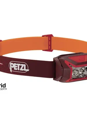 čelovka PETZL ACTIK CORE 625 RED Expresní Doručení