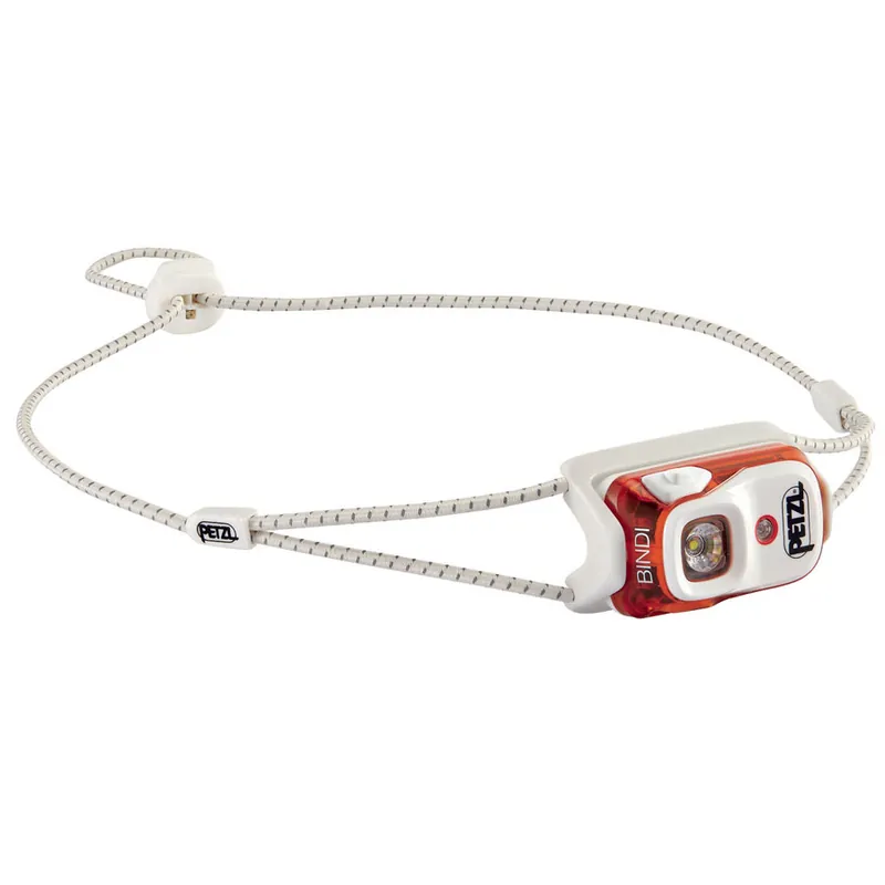 Rychlé Dodání čelovka PETZL BINDI Orange 200 lumenů