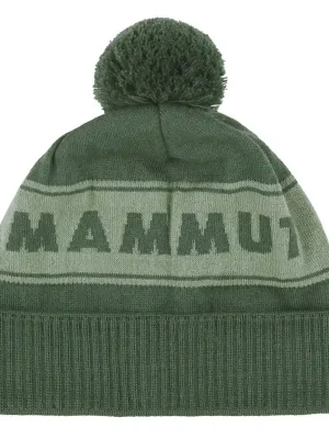čepice MAMMUT PEAKS Beanie Dark Jade-Jade Výprodej