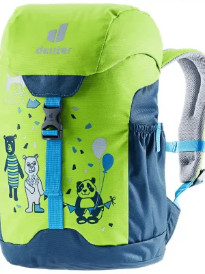 Cenově Výhodný dětský batoh DEUTER SCHMUSEBÄR 8 Kiwi-Arctic