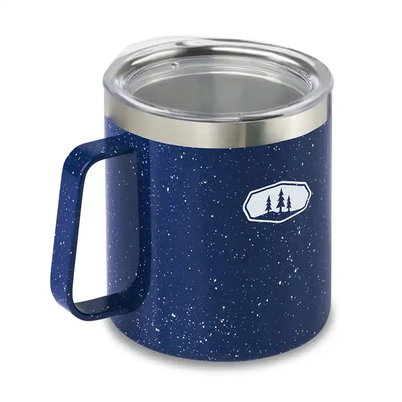 Cenový Hit hrnek GSI Glacier Stainless CAMP CUP 444 ml Blue Speckle