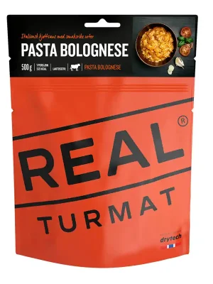 Originální jídlo REAL TURMAT Cestoviny Bolognese 122g