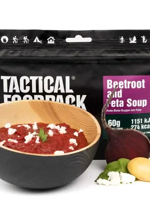 jídlo TACTICAL FOODPACK polévka s červené řepy s feta syrom 60g Bezpečná Platba