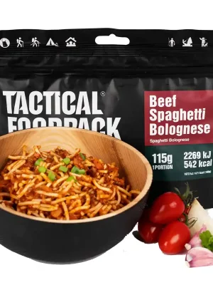 Akce jídlo TACTICAL FOODPACK špagety bolognese 115g