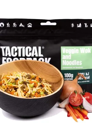 Akční Nabídka jídlo TACTICAL FOODPACK zeleninový wok se špagetami 100g