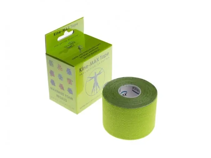 Výprodej Kine-MAX Tape Super-Pro Rayon, kinesiologický tejp - Zelený
