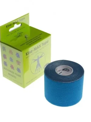 Kine-MAX Tape Super-Pro Rayon, kinesiologický tejp - Modrý Poslední Šance
