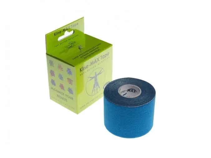 Kine-MAX Tape Super-Pro Rayon, kinesiologický tejp - Modrý Poslední Šance
