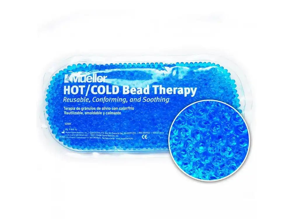Mueller Hot / Cold Bead, chladivý / hřejivý sáček s gelovými perličkami - modrý Odeslání Ihned