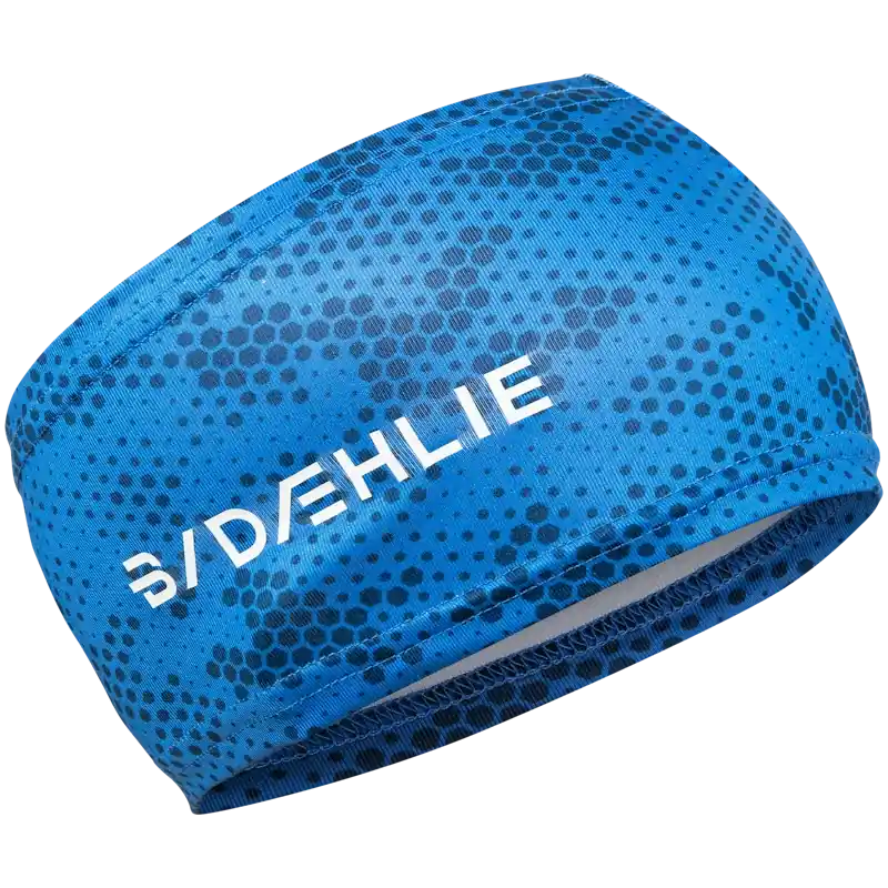 Speciální Cena BJORN DAEHLIE Headband Stride, modrá sportovní čelenka s černými prvky
