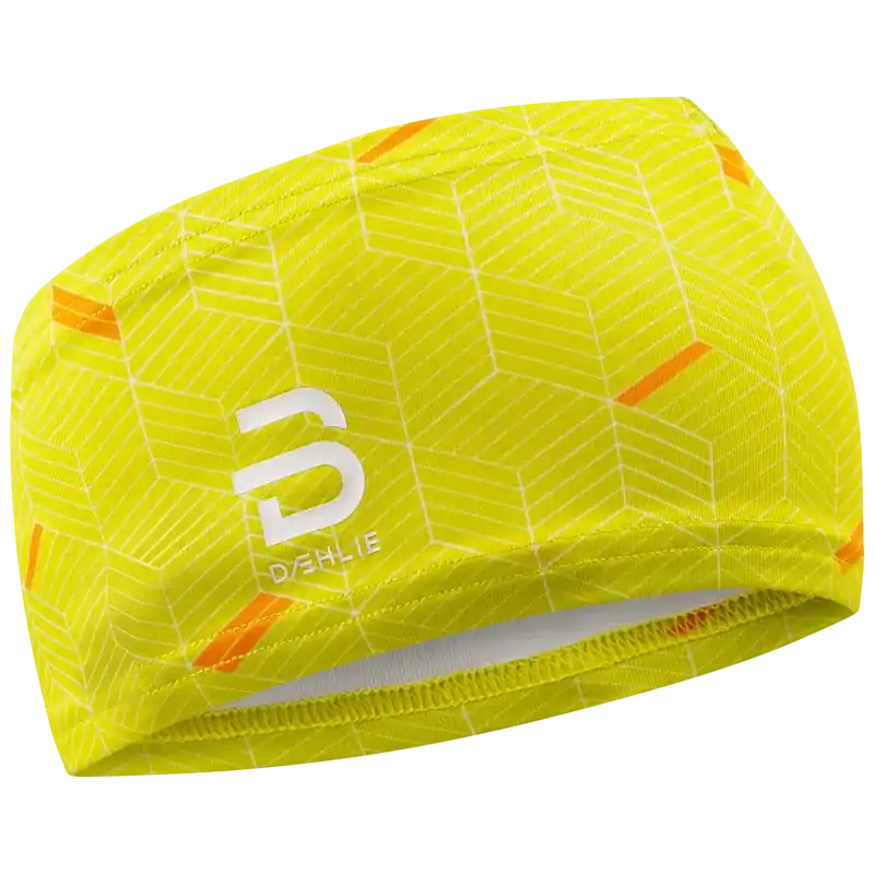 BJORN DAEHLIE Headband stride, žlutá sportovní čelenka Ověřený