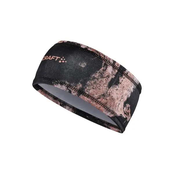 CRAFT Core essence jersey headband, růžová sportovní čelenka Nová Kolekce