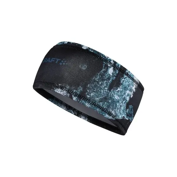 CRAFT Core essence jersey headband, zelená sportovní čelenka Výhodná Nabídka