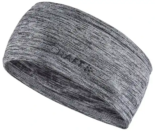 CRAFT Core essence thermal headband, šedá sportovní čelenka Autentický